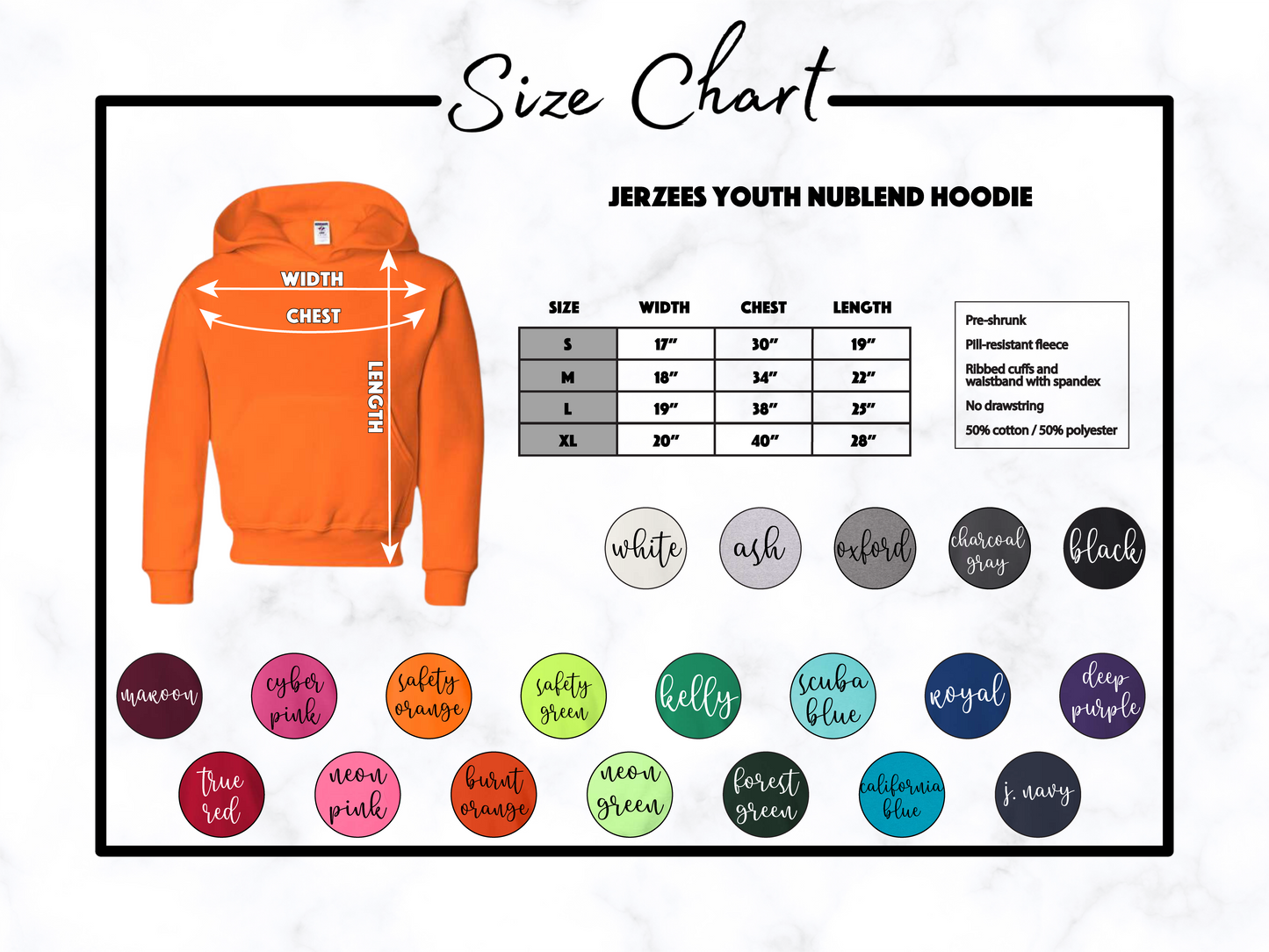 JERZEES® NuBlend® Youth Hoodie